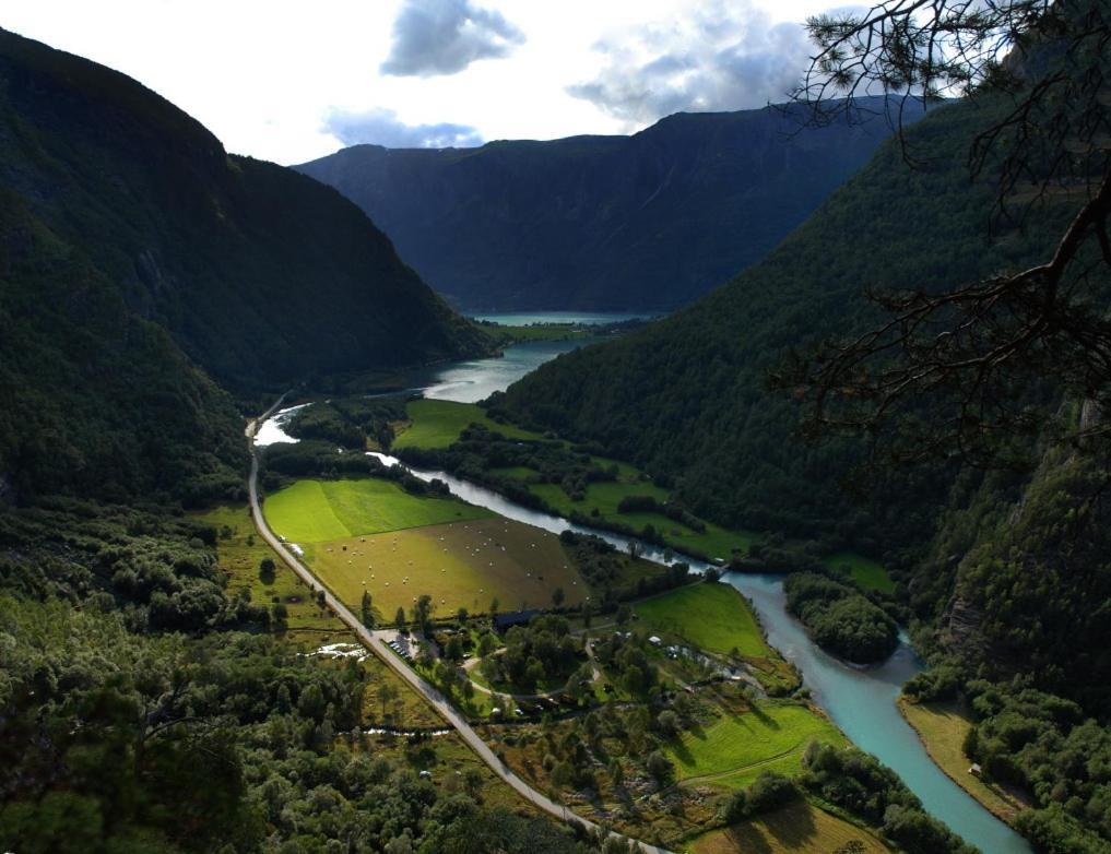 Vassbakken Kro Og Camping Skjolden Extérieur photo